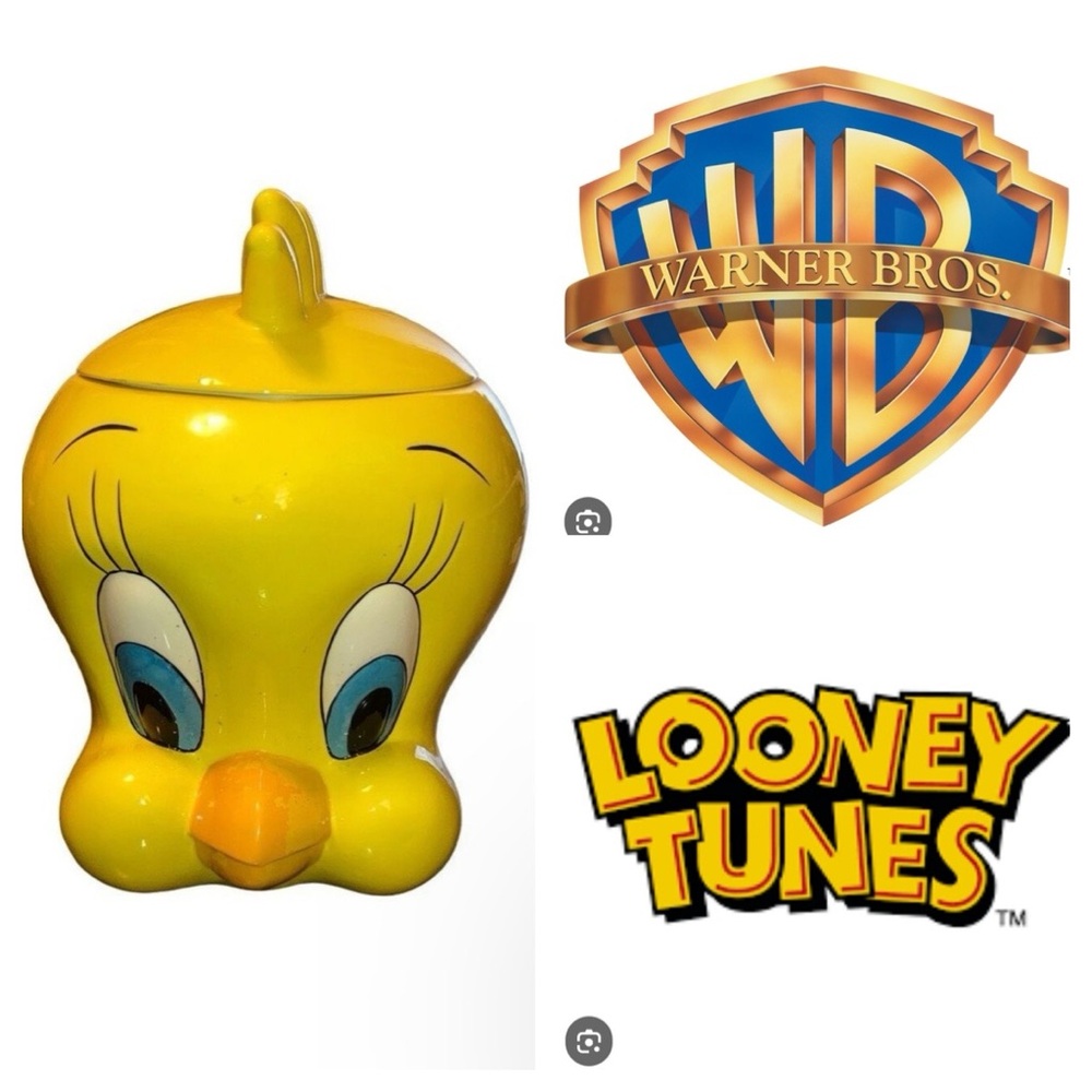 Vintage Tweety Bird Ceramic Cookie Jar - Picture 2 of 10